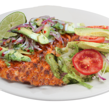 Salmon a la Mexicana